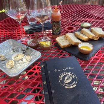 Sinor-LaVallee - Oysters and bread- highly suggest the bread! Creamy local butter, delicious local oil and Grover bakery bread! - Wine Tasting Room Near Me - Avila Beach, California