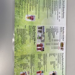 Kim Z Nutrition - Menu