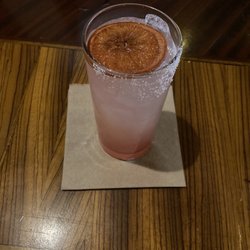 Blood orange margarita