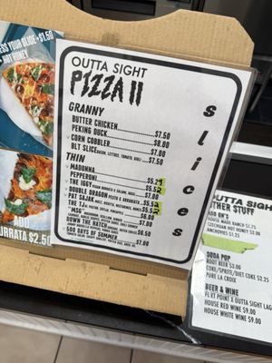 Menu photo 4 Outta Sight Pizza San Francisco, CA Menu photo 4 Outta Sight Pizza San Francisco, CA