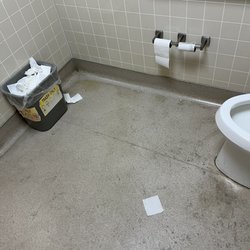 Quest Diagnostics - 2nd picture of Quest Diagnostics Oceanside CA restroom.  Incredibly dirty for a  healthcare facility, to say the least.