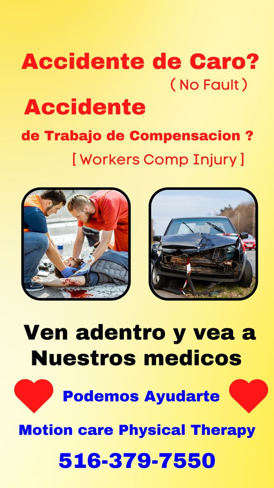 MOTION CARE PHYSICAL THERAPY Updated October 2024 175 W Merrick Rd