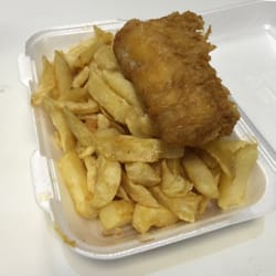 Jon's Fish Bar - Mini cod and chips.