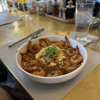 Olivia’s Restaurant - New Orleans style shrimp entree - Desserts Near Me - Fairhaven, Massachusetts