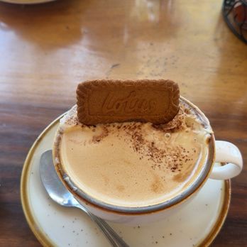 Son & Garden - Lotus Biscoff Latte - New American Near Me - Menlo Park, California Son & Garden - Lotus Biscoff Latte - New American Near Me - Menlo Park, California