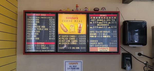 Menu photo 1 Casper's Hot Dogs- Dublin Dublin, CA