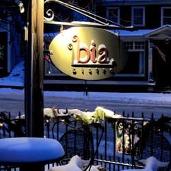 Bia Bistro - Bia in the snow.