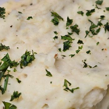 The Chop House at Red River - Garlic Mashed Potatoes up close - Steakhouses Near Me - Devol, Oklahoma