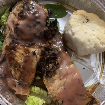 Claws - Raspberry salmon with biscuit - Seafood Near Me - Rockland, Maine Claws - Raspberry salmon with biscuit - Seafood Near Me - Rockland, Maine