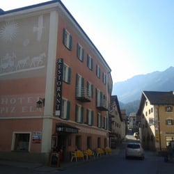 Piz Ela - Hotel Piz Ela. An der Hauptstrasse von Bergün gelegen.