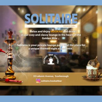 Solitaire Hookah Bar - a hookah and a cup of coffee - Hookah Bars Near Me - Toronto, Ontario