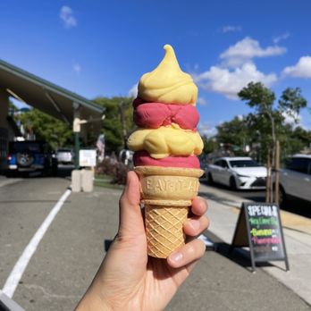 Meadowlark Dairy - pomegranate and mango - Ice Cream & Frozen Yogurt Near Me - Pleasanton, California Meadowlark Dairy - pomegranate and mango - Ice Cream & Frozen Yogurt Near Me - Pleasanton, California