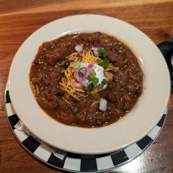 Cap City Fine Diner and Bar - Steak and black beans chili - Diners Near Me - Columbus, Ohio Cap City Fine Diner and Bar - Steak and black beans chili - Diners Near Me - Columbus, Ohio