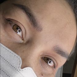 Penny Eyebrow Tattoo