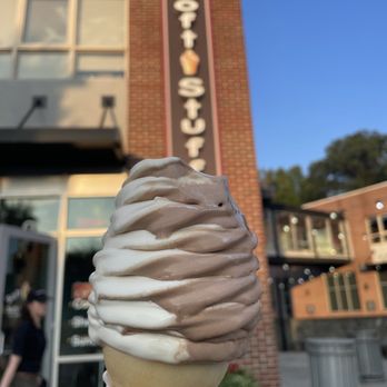 Soft Stuff Ice Cream - Small Chocolate vanilla twist - Ice Cream & Frozen Yogurt Near Me - Ellicott City, Maryland Soft Stuff Ice Cream - Small Chocolate vanilla twist - Ice Cream & Frozen Yogurt Near Me - Ellicott City, Maryland