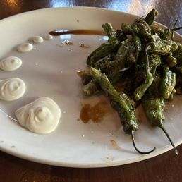 Shishito peppers