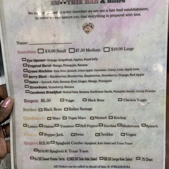 Smoothie Bar - Menu - Juice Bars & Smoothies Near Me - Hephzibah, Georgia Smoothie Bar - Menu - Juice Bars & Smoothies Near Me - Hephzibah, Georgia