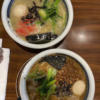 Wagaya - Hakata Style Wagaya Ramen + Garlic Wagaya Ramen (Kuro) - Ramen Near Me - Honolulu, Hawaii Wagaya - Hakata Style Wagaya Ramen + Garlic Wagaya Ramen (Kuro) - Ramen Near Me - Honolulu, Hawaii