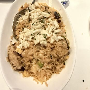 Eddie V's Prime Seafood - Crab Fried Rice - so yummy! - Seafood Near Me - Mclean, Virginia