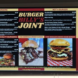 Wall menu 1