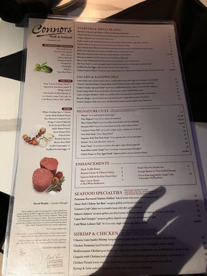 Menu photo 4 Connors Steak & Seafood Alpharetta, GA Menu photo 4 Connors Steak & Seafood Alpharetta, GA
