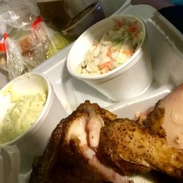 Chicken was excellent 5 stars, juicy moist and great seasoning. Bread, pickle, onions and sauce as well. But that chicken needed nothing! Chicken was excellent 5 stars, juicy moist and great seasoning. Bread, pickle, onions and sauce as well. But that chicken needed nothing!