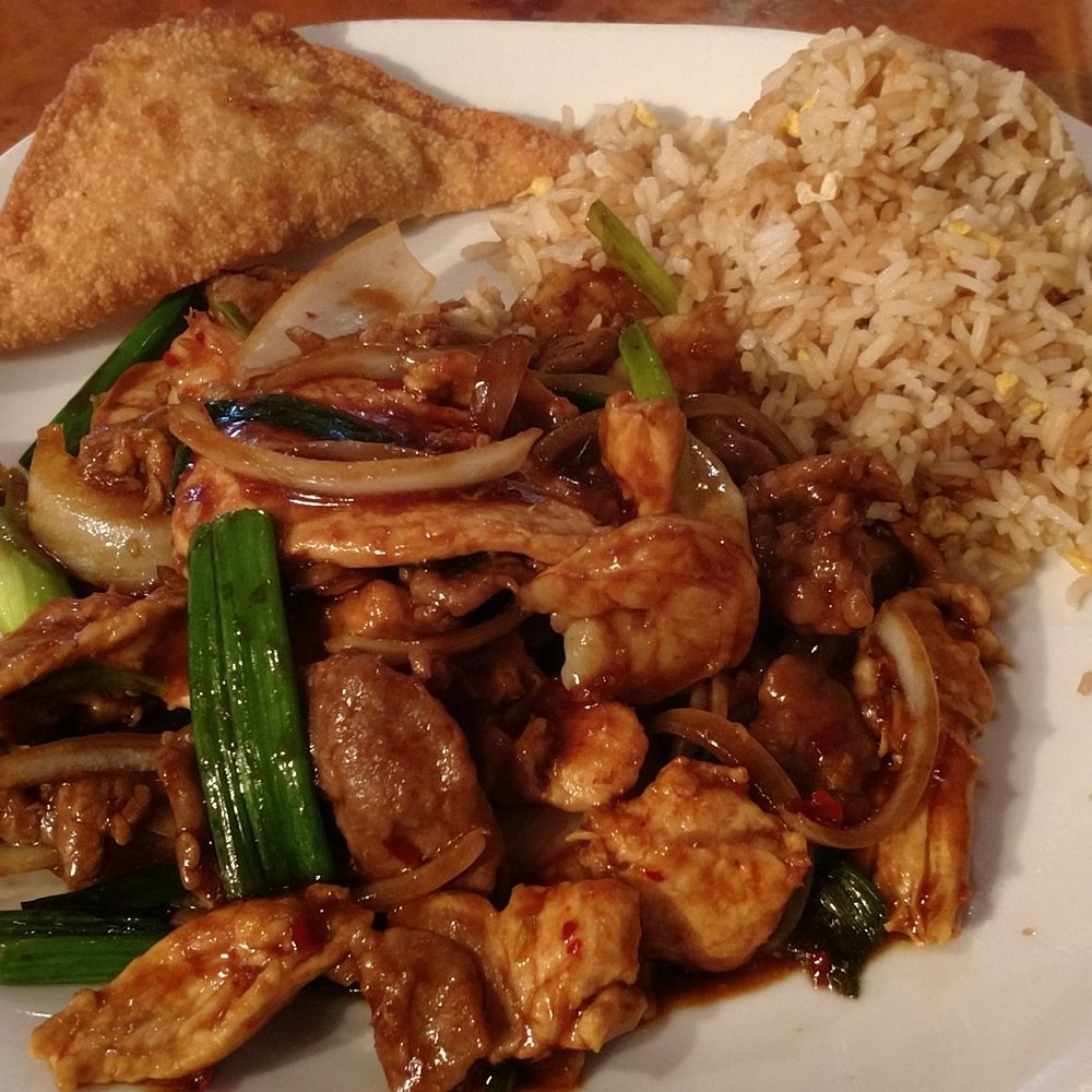 Le Lai Eastern Restaurant - Triple delight w/scallion @ Le Lai Eastern Restaurant - Asian Fusion Near Me - McAllen, Texas Le Lai Eastern Restaurant - Triple delight w/scallion @ Le Lai Eastern Restaurant - Asian Fusion Near Me - McAllen, Texas