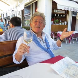 Chef Daniel Theme - Chef Daniel taking a break from the kitchen to enjoy the good life in Venice, Italy. Next? A visit with his family in France.