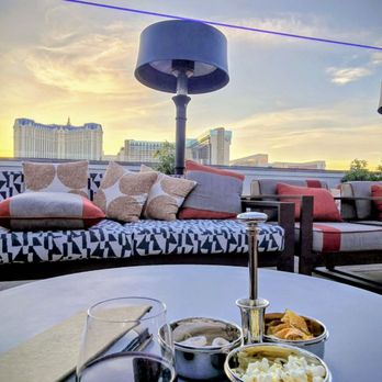 The Deck Rooftop Bar - View, around 6p on a Tuesday in March - Lounges Near Me - Las Vegas, Nevada