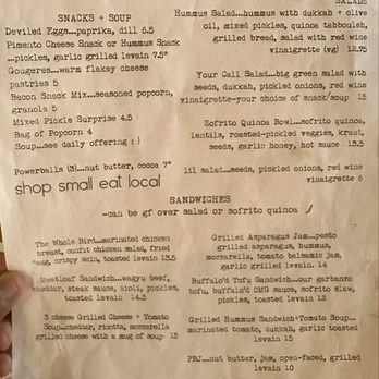 Kitchen Table - Menu 1 - New American Near Me - Omaha, Nebraska