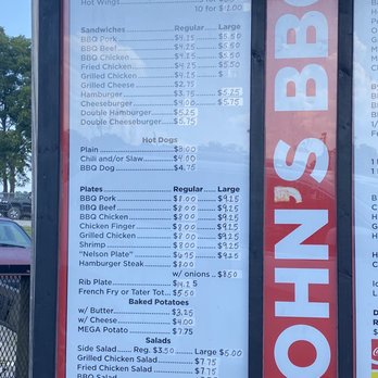 Johns Barbecue - Menu - Barbeque Near Me - Dalton, Georgia Johns Barbecue - Menu - Barbeque Near Me - Dalton, Georgia