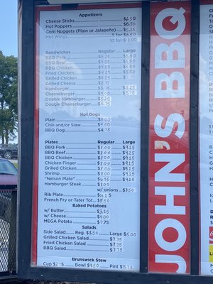 Menu photo 2 Johns Barbecue Dalton, GA