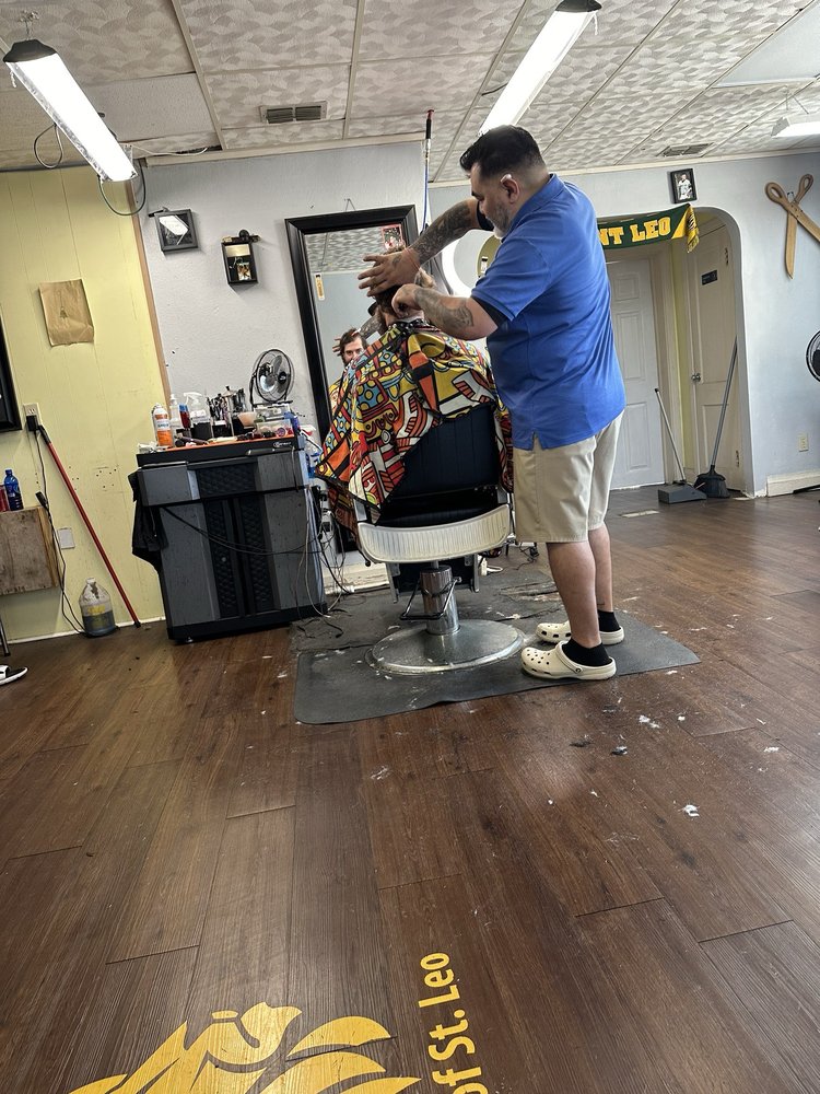 K.A.D. Barber Shop Logo