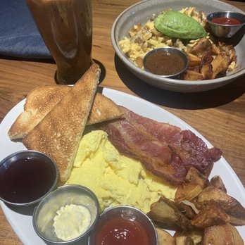 The Henry - California Burrito or Bowl and Two 2 Egg Breakfast* with Iced Mocha - Coffee & Tea Near Me - Coronado, California