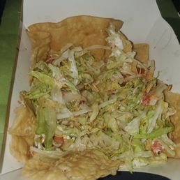 Taco salad with no meat no cheese Taco salad with no meat no cheese
