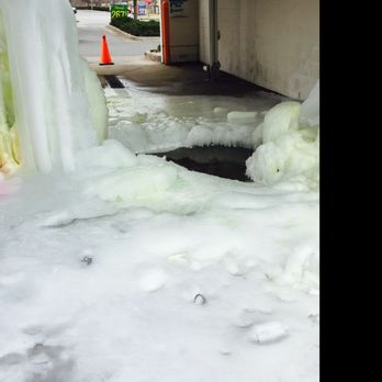Advantage Plumbing - Frozen and busted water lines in a car wash - Plumbing Near Me Advantage Plumbing - Frozen and busted water lines in a car wash - Plumbing Near Me