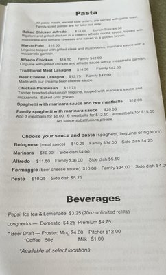 Menu photo 4 Lansky's Omaha, NE