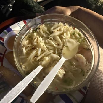 Honey Jar Cafe - Pork Wonton Soup and " krab" cream cheese egg rolls. No thanks. Things changed. - Thai Near Me - Portland, Oregon