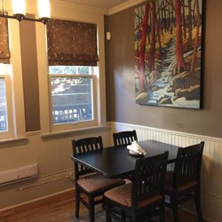 The Huron Club Restaurant & Bar - Lounge showcasing artworks from local artists.