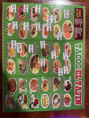 Menu photo 1 Tacos El Tajin Algona, WA Menu photo 1 Tacos El Tajin Algona, WA