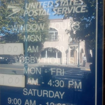 US Post Office - These address the real hours for this location (taken 10/25/13) - Post Offices Near Me - El Cerrito, California