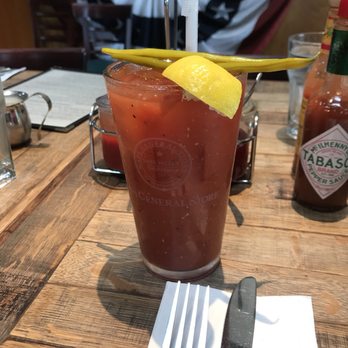 Napa General Store - Bloody Mary with pickled green beans. So good!!! - Home Decor Near Me - Napa, California Napa General Store - Bloody Mary with pickled green beans. So good!!! - Home Decor Near Me - Napa, California