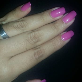Exotic Nails & Spa - Normally get a regular mani but this is my second gel mani - Nail Salons Near Me - Paramount, California