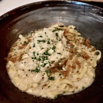 TRIS - Crab and truffle pasta - New American Near Me - The Woodlands, Texas TRIS - Crab and truffle pasta - New American Near Me - The Woodlands, Texas