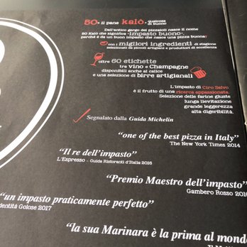50 Kalò - What others think - Pizza Near Me - Naples, NA 50 Kalò - What others think - Pizza Near Me - Naples, NA