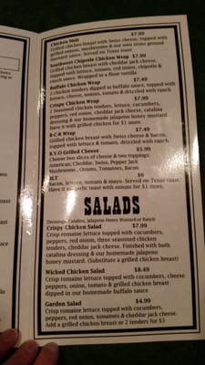 Menu photo 3 Clubhouse Bar & Grill Ringle, WI