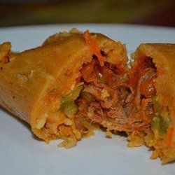 Tamales sinaloa - Tamales de carne de puerco.