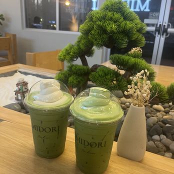 Midori Tea House - Iced Maple Sea Salt Matcha and Iced Toffee Nut Matcha - Coffee & Tea Near Me - Falls Church, Virginia Midori Tea House - Iced Maple Sea Salt Matcha and Iced Toffee Nut Matcha - Coffee & Tea Near Me - Falls Church, Virginia
