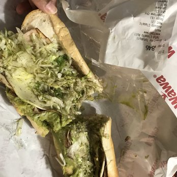 Wawa - a sandwich with lettuce and cheese - Sandwiches Near Me - Flourtown, Pennsylvania