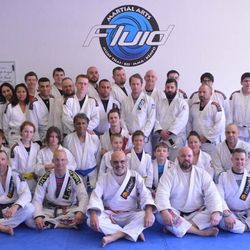 Fluid Martial Arts Academy - Grandmaster Flavio Behring (9th Degree Red Belt) Jiujitsu Seminar. February 2016.